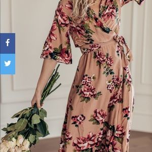 JessaKae floral wrap dress
